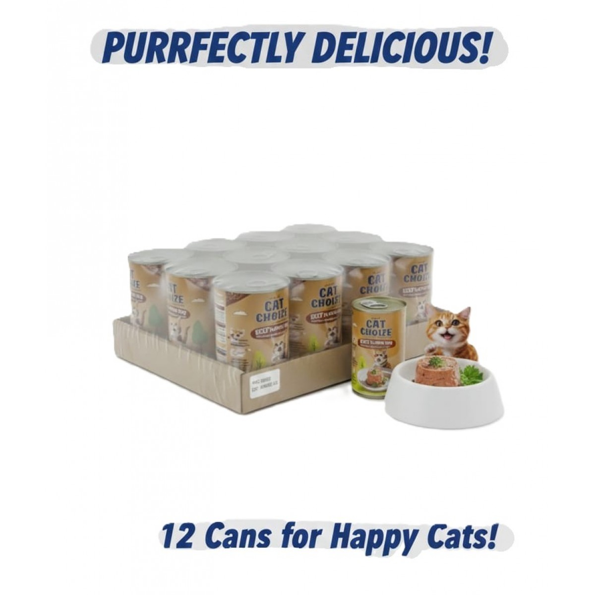 Cat Choize Kitten Wet Food Chicken Flavor 400g Can – Soft Pâté Canned ...